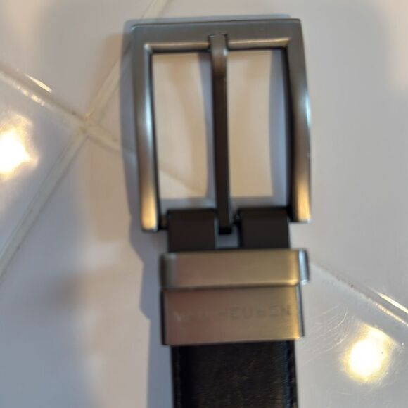 Van Heusen Faux Leather Belt Brown 38-40 - Picture 6 of 6